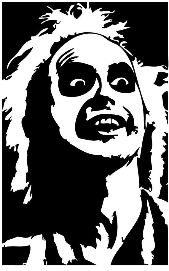 Beetlejuice Vinyl Decal Miw by StickSome on Etsy