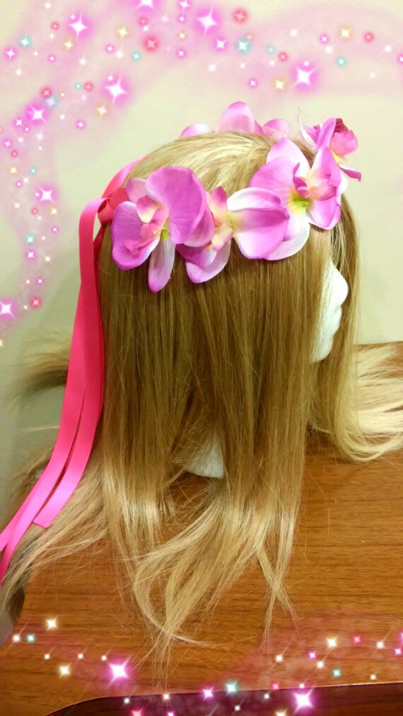 hawaiian floral headpiece
