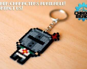 Solaire of Astora - Dark Souls - Praise the Sun! - Keychain - phone charm - hama beads - perler beads