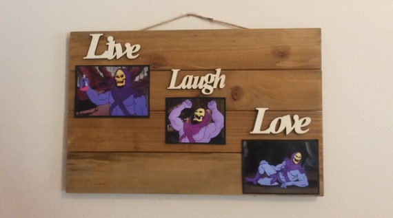 Live Laugh Love Skeletor By UnicornJazzHoof On Etsy   Il 570xN.996817056 6xyg 