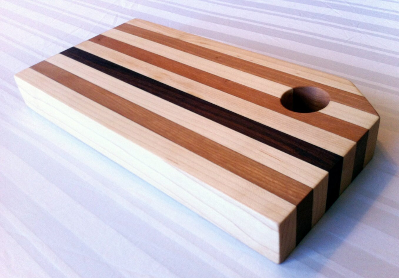 Maple Cherry and Walnut cutting board