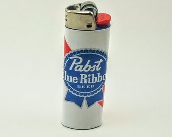 Custom Pabst Blue Ribbon Beer Lighter