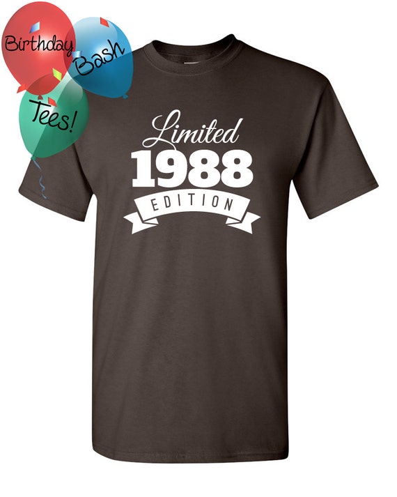 1988 birthday shirt