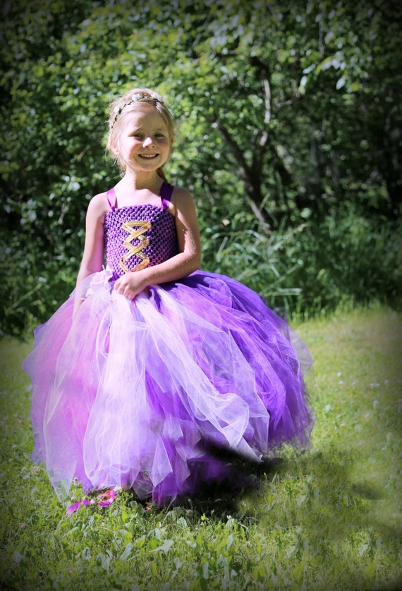 Rapunzel princess dressRapunzel costumePrincess gownFloor