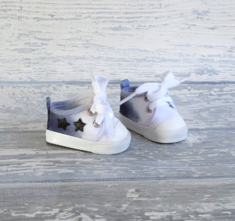 American Boy Doll Shoes Dip Dye Tennis Shoes 18 inch Doll
