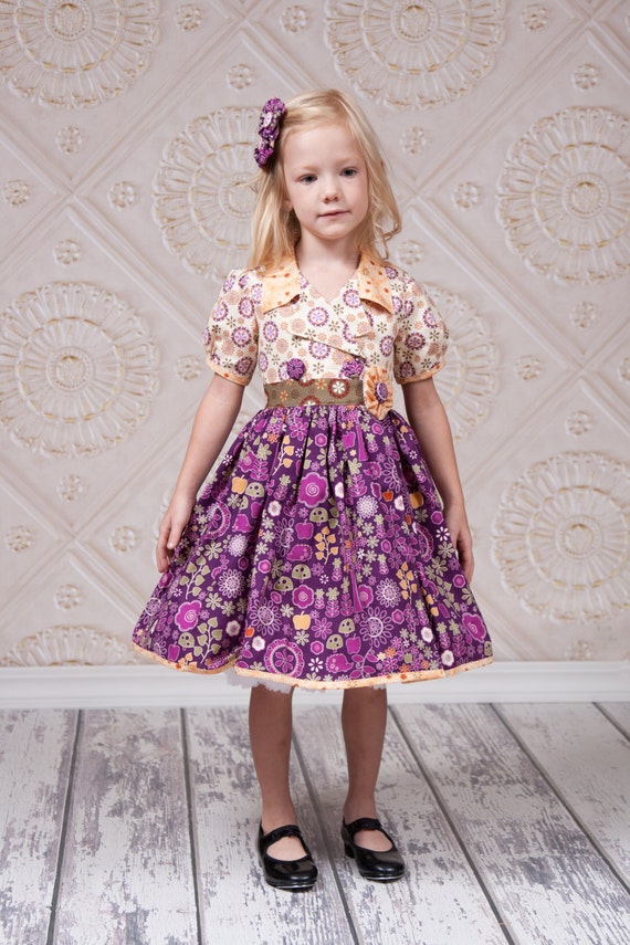 Items similar to Little Girls Vintage Dresses Girls Boutique Dress