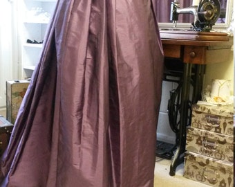 Steampunk Skirt, Josephine Victorian Underskirt, Bustle Skirt, Customisable