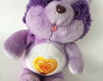 care bear raccoon plush