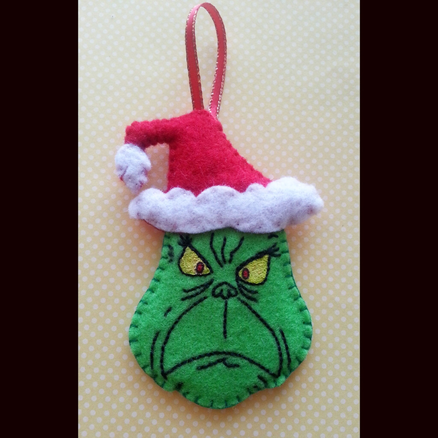 How the Grinch Stole Christmas ornament Dr. Seuss Ornament