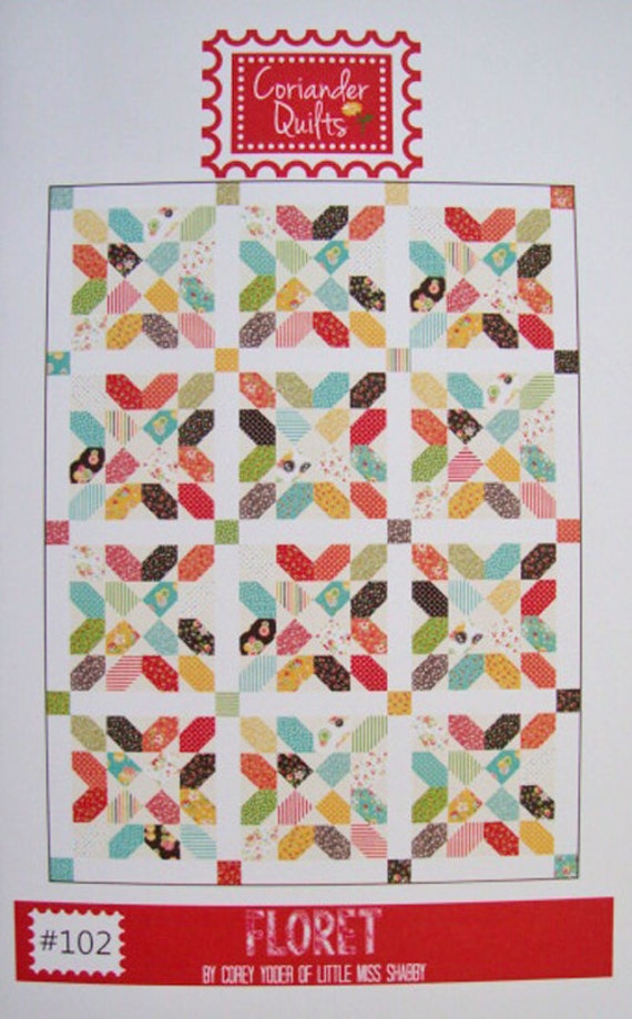 FLORET Quilt Pattern Corey Yoder for Coriander Quilts