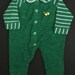 Vtg Baby Boys Footie Sleeper Romper - Birth to 14 Pounds - Footed Pajamas - Lullaby Land