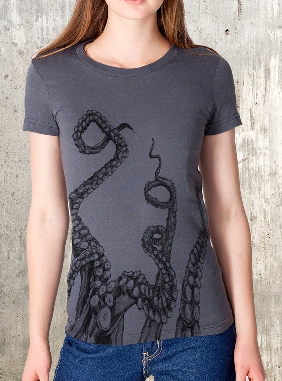 octopus womens shirt