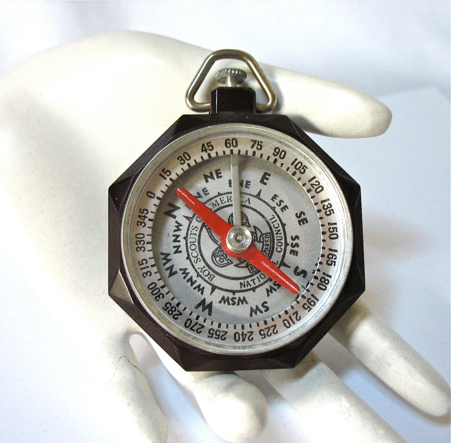 Vintage Bakelite Boy Scout Compass BSA Taylor Original Box
