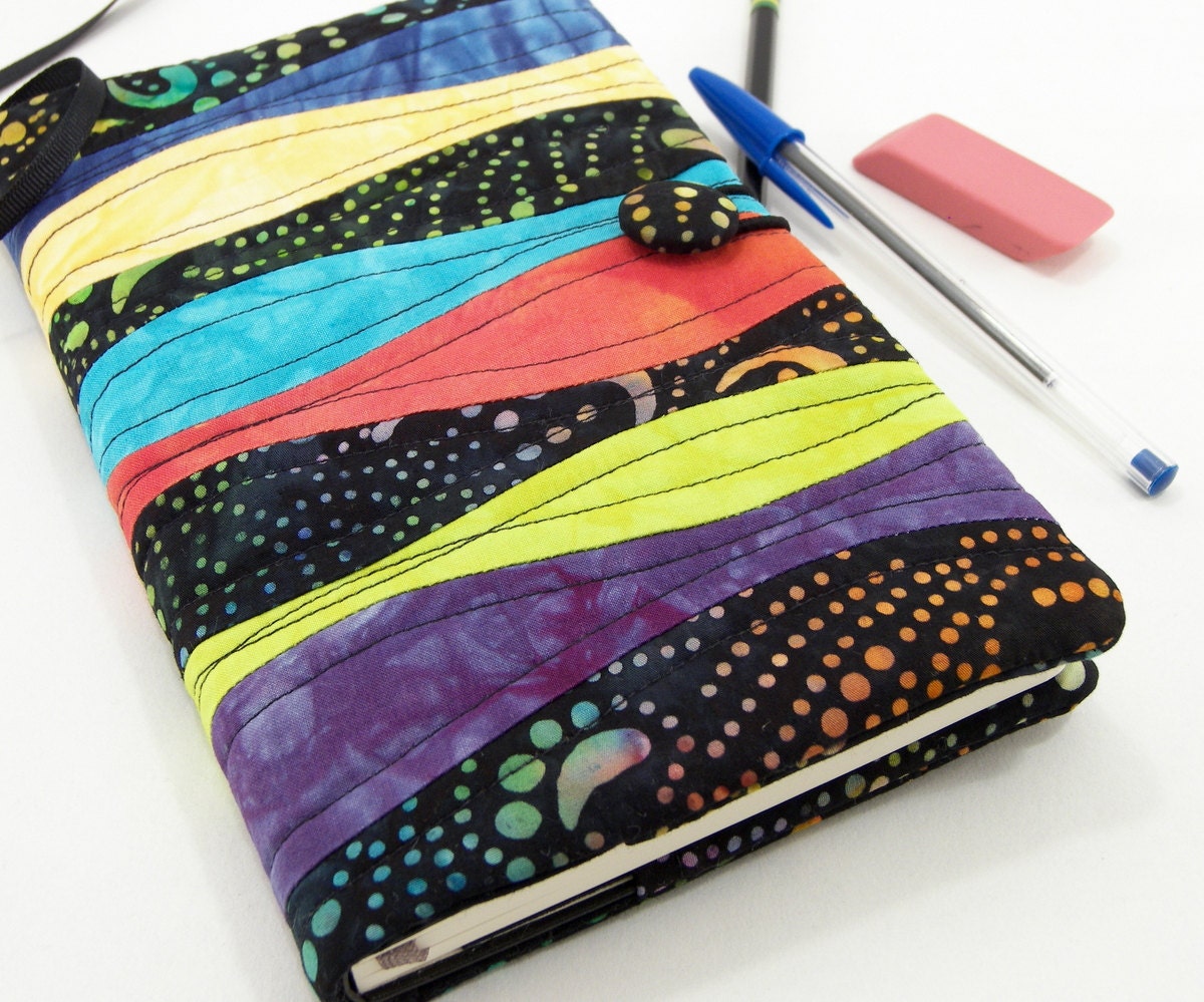 Colorful Journal Cover Refillable 5 x 8 Journal Reusable