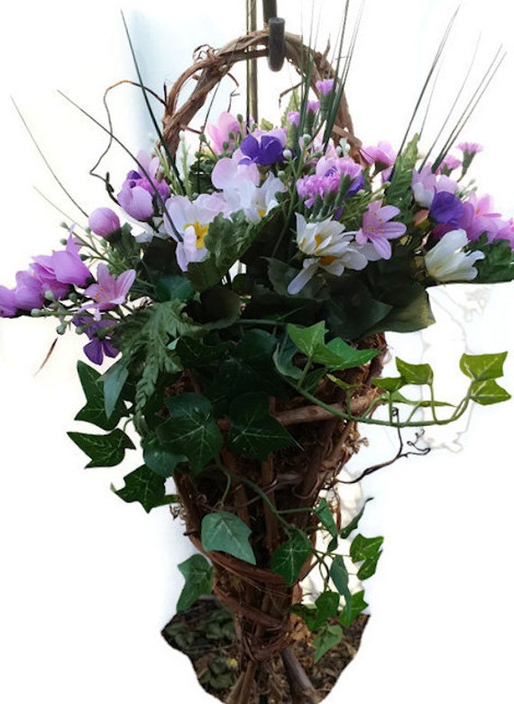 Items similar to Grapevine Basket Grapevine Cone Basket Grapevine Cone