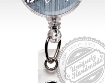 Badge Reel, Retractable Badge Holder, Inspirational Dandelion Badge Believe, Cute Rn Id Badge, Stethoscope ID Tag, Nursing Student Gift 479
