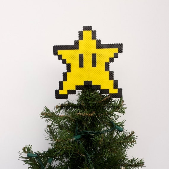 Mario Star Tree Topper Super Mario Tree Topper Mario Tree