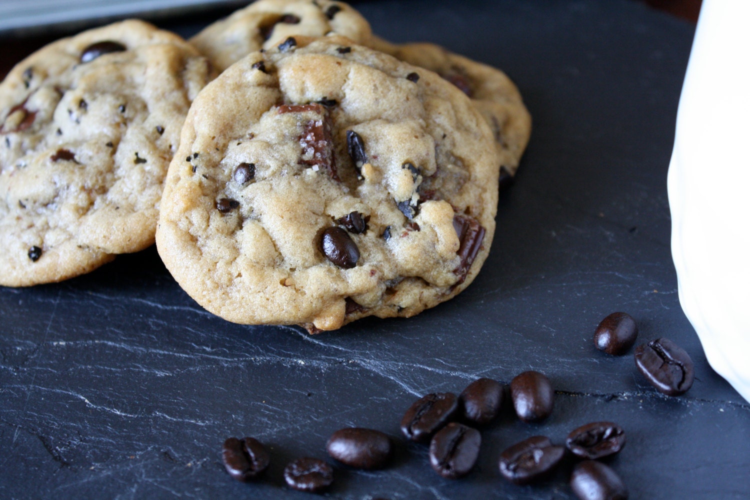 Coffee Bean Cookies Chocolate Chip Cookies by SweetRoseBakery