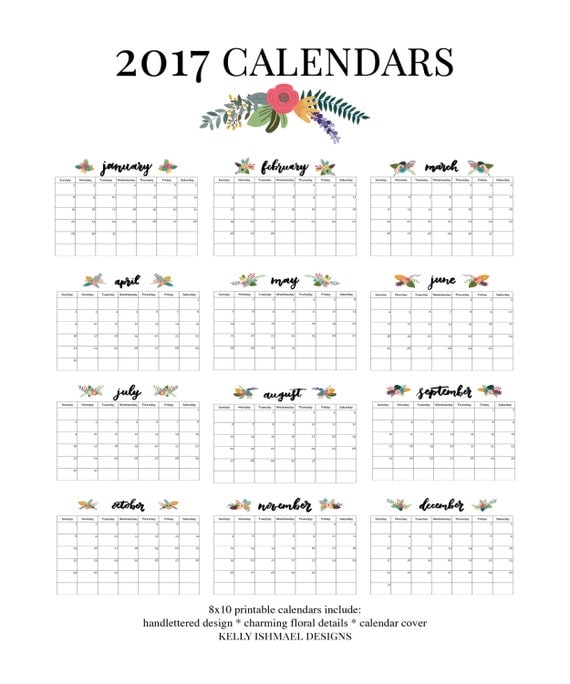 2017-calendar-printable-calendar-8x10-calendar-wall