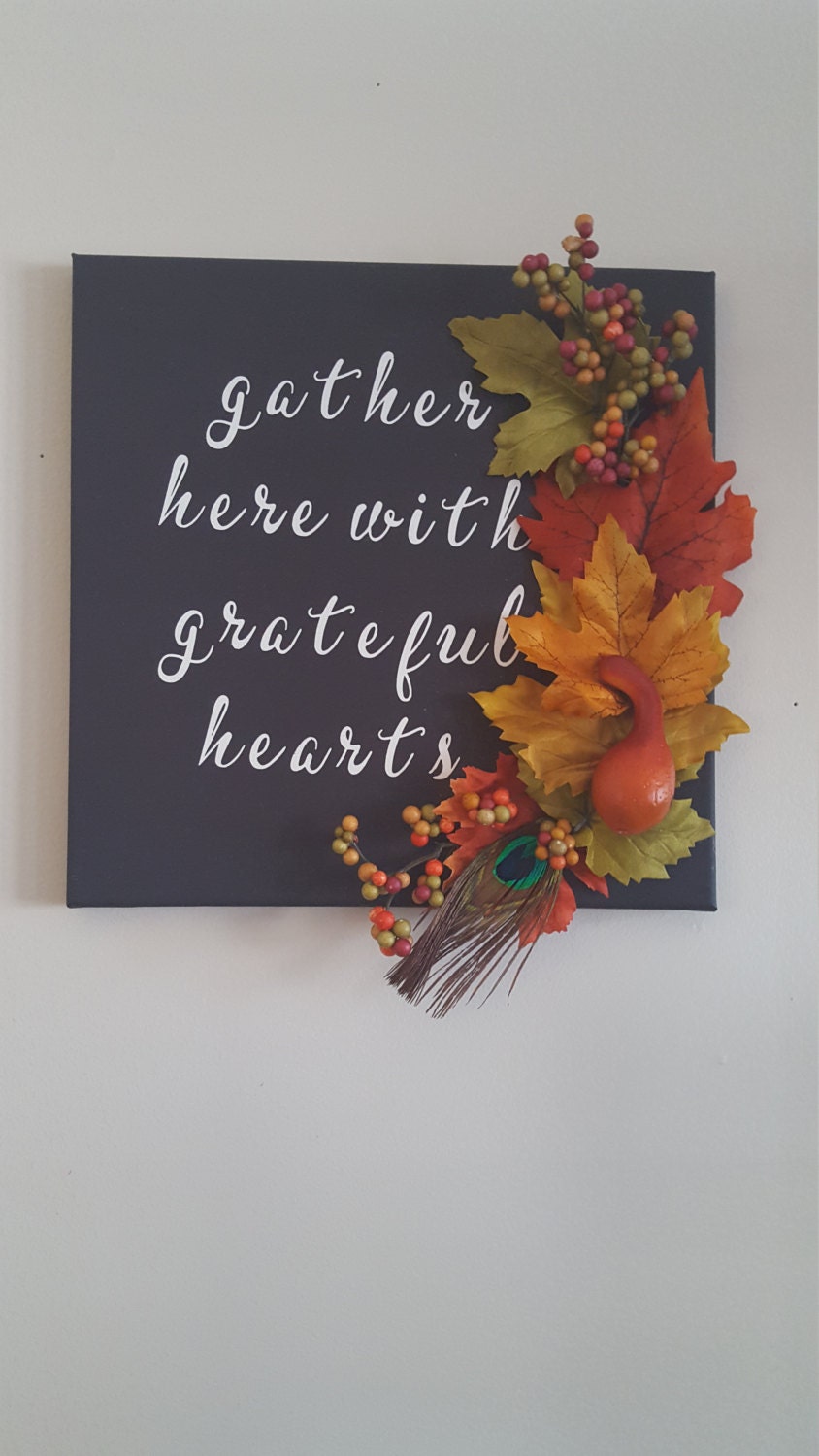 Fall Harvest Wall Decor by BluGriffinDesigns on Etsy