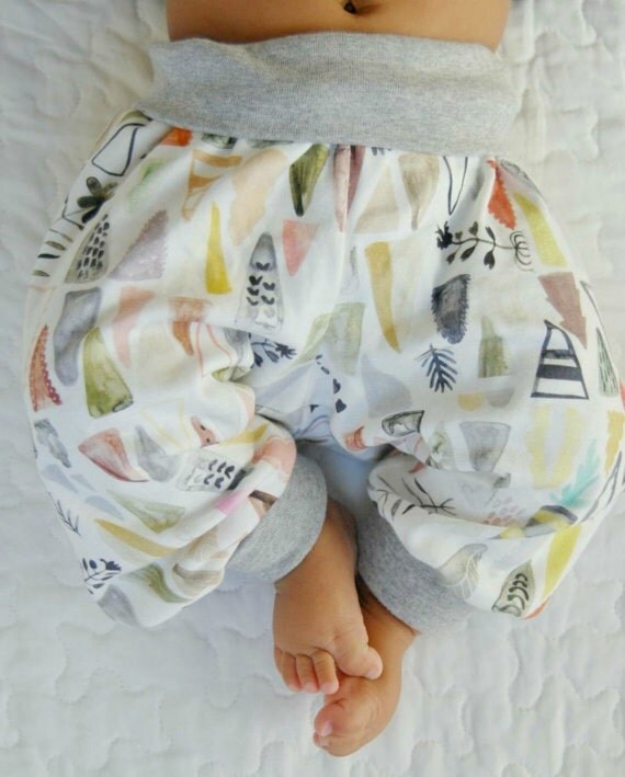 Items similar to Harem pants organic baby pants hipster baby