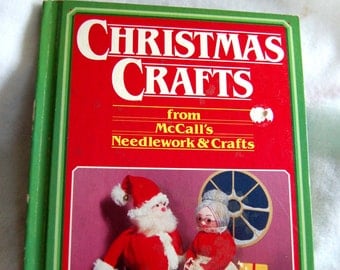 Craft Book 1984 Christmas Crafts From McCall's Needlework & Crafts Art Crafts Vintage Christmas Craft Patterns How To DIY Gift Idea
