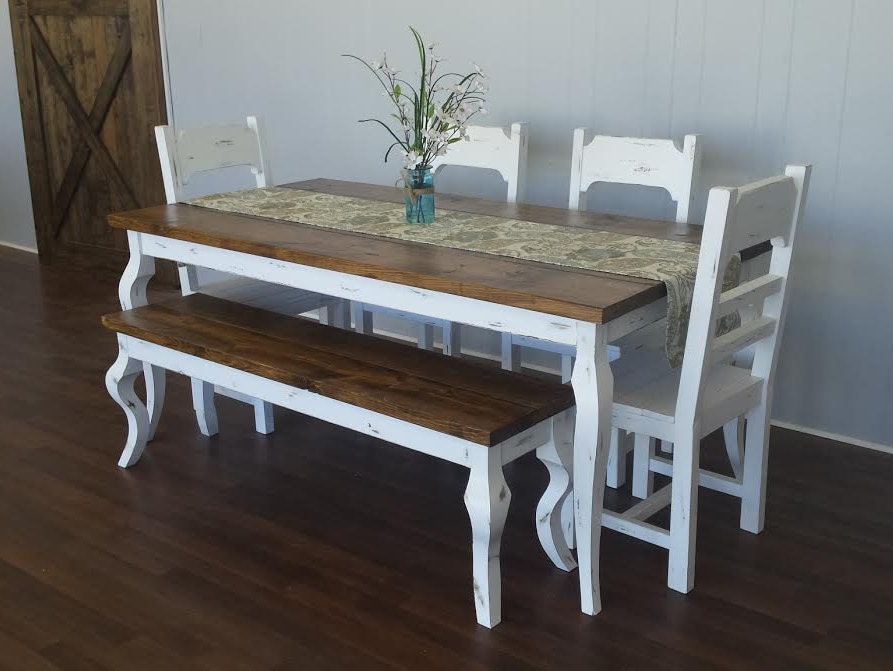 French Country Style Farmhouse Table