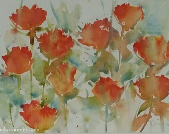 Original watercolour painting by Joanne Duckworth