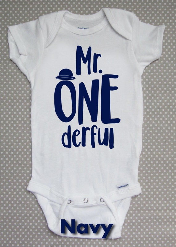 Download Mr ONE derful First Birthday Onesie mr wonderful boy first