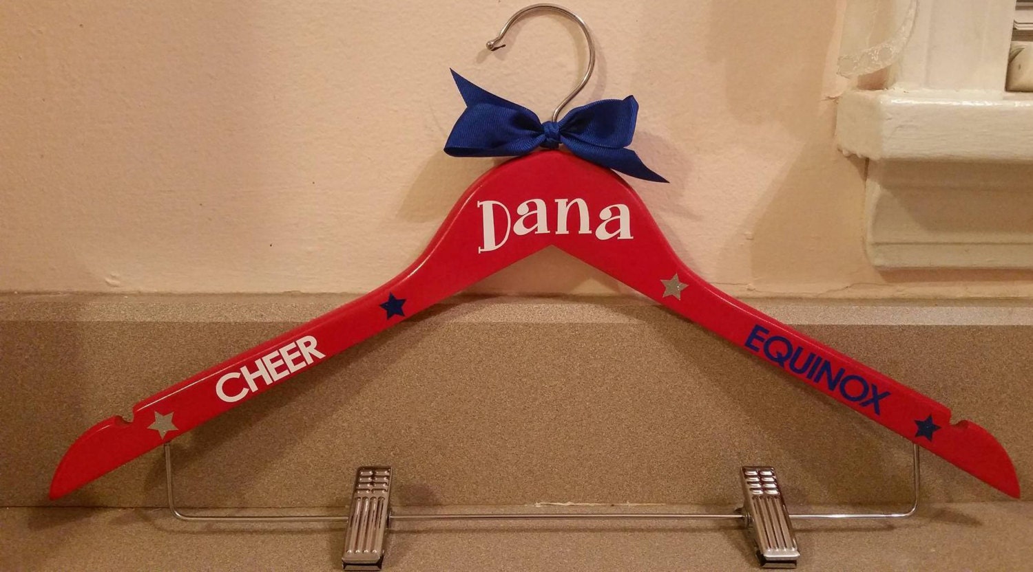 Personalized Cheer Hangers