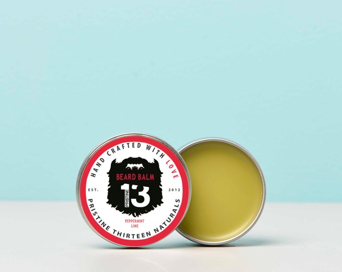 Peppermint and Lime Beard Balm