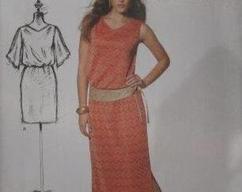 New Look K6181 Project summer dress with side splits
