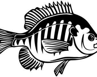 Unique panfish related items | Etsy