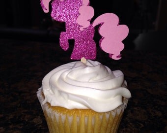 My Little Pony cupcake toppers