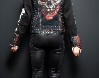 Skeleton jacket | Etsy