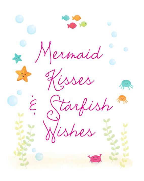 Download Mermaid Kisses and Starfish Wishes Real by SweetCheeksImages