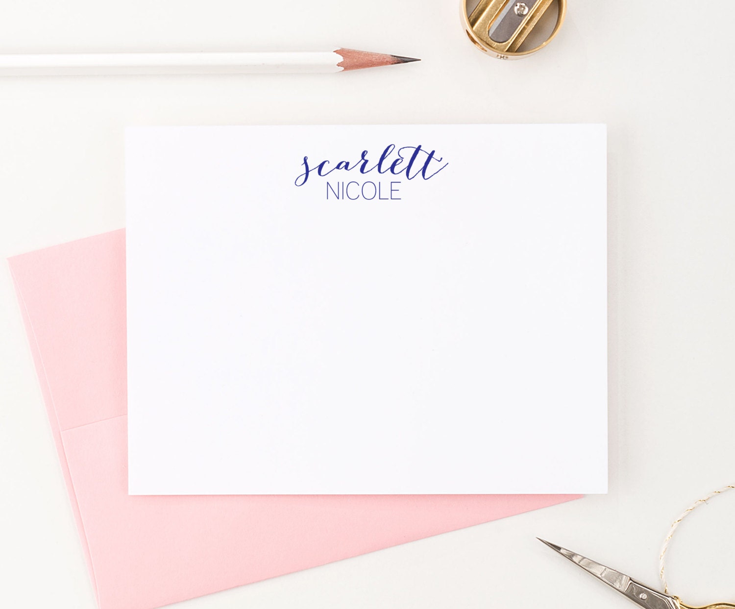 Personalized Stationery // Calligraphy Stationary