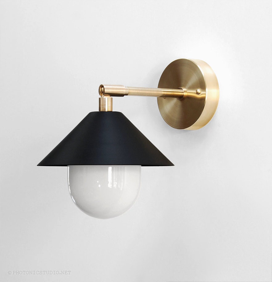 Modern Wall Lamp Modern Sconce Modern Wall Light Brass
