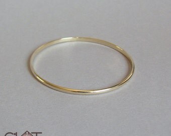Solid Gold Bangle 14k Gold Bangle Gold Bracelet Bangle Bracelet Solid Gold Bracelet 14k Gold Bracelet Stacking Bangle Rose Gold Bangle