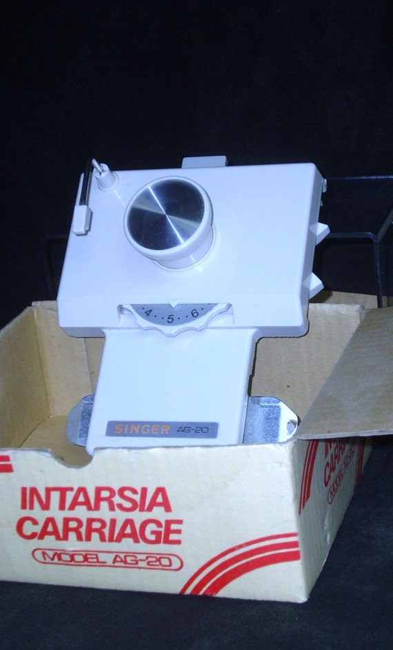 Knitting Machine Singer Intarsia Carriage Singer Model AG20