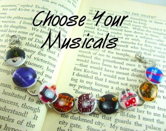 Broadway Charm Bracelet, Broadway Jewelry, Broadway Musicals, Off Broadway, Broadway Gift, Broadway Theme