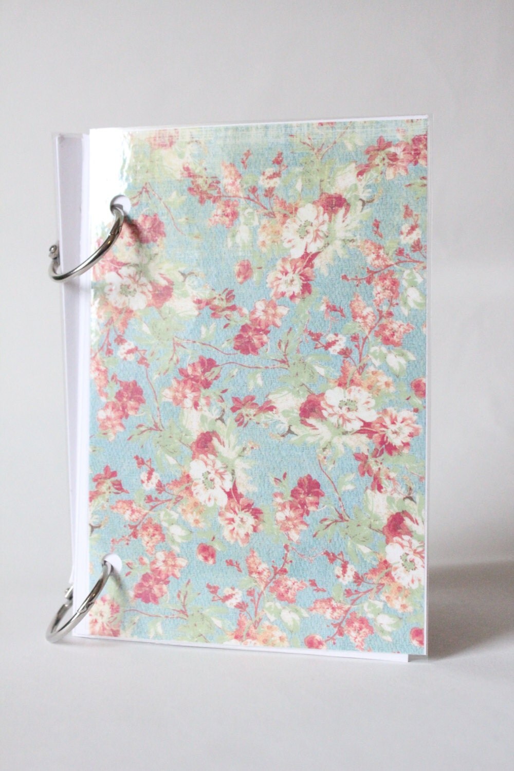 Flower Laminated Index Card Holder Recipe Holder