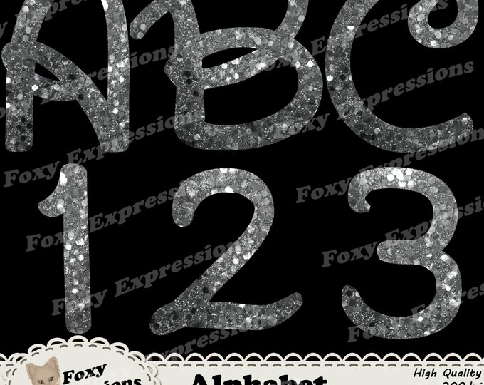 Sparkle Alphabet letters and numbers pack comes in silver to put a little sparkle on any project. 94 pieces. Comes with punctuations.
