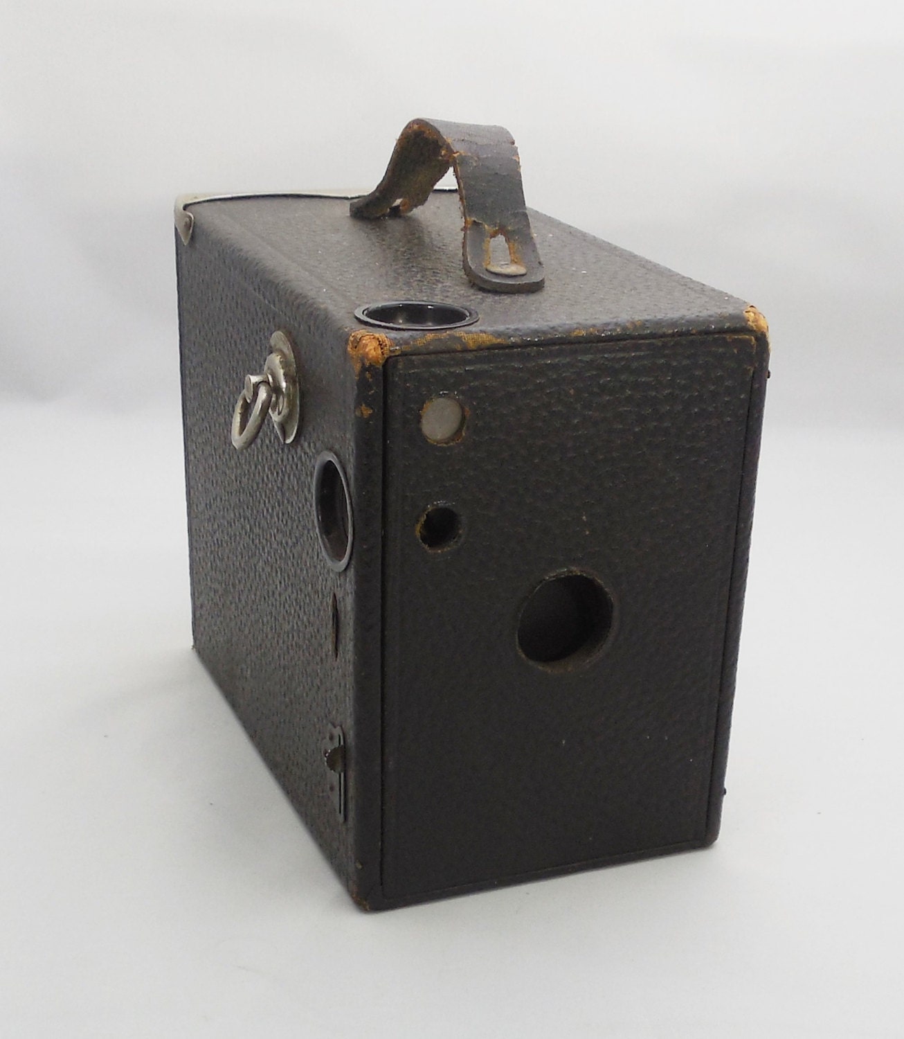 Antique Ansco Box Camera 6 Tall Vintage Buster Brown