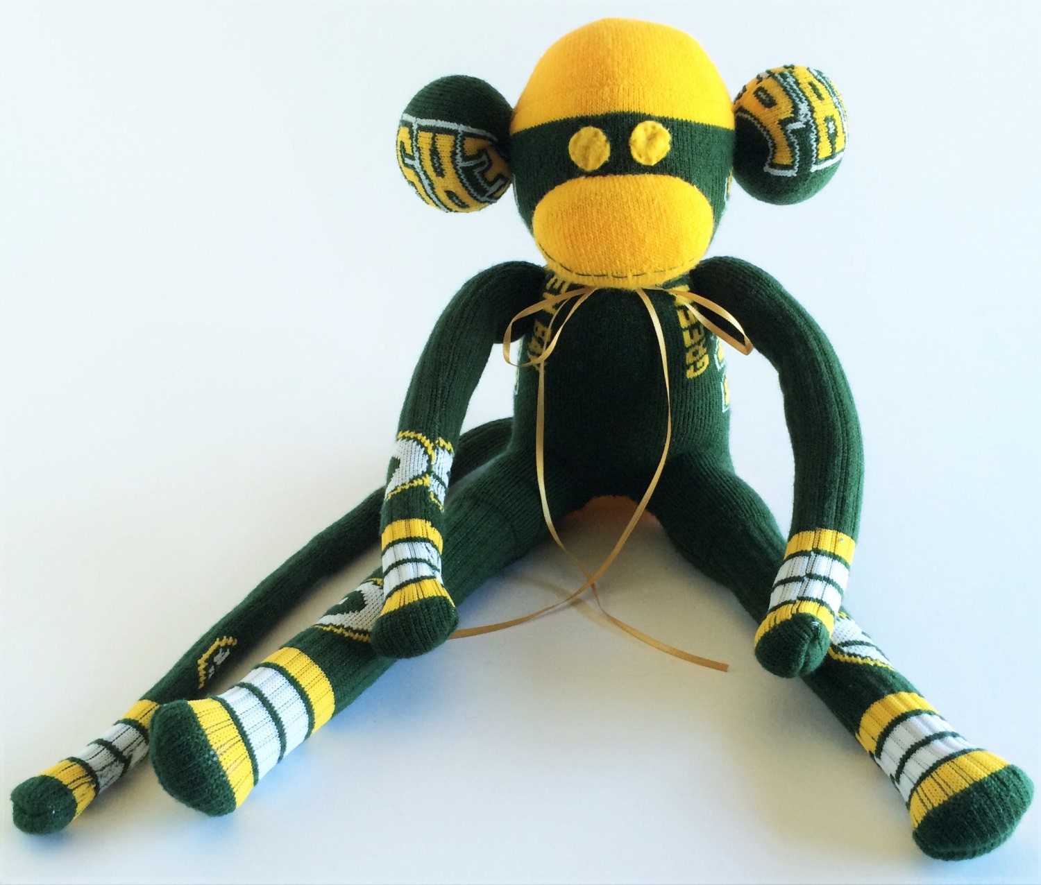 Green Bay Packers Sock Monkey NFL Wisconsin National
