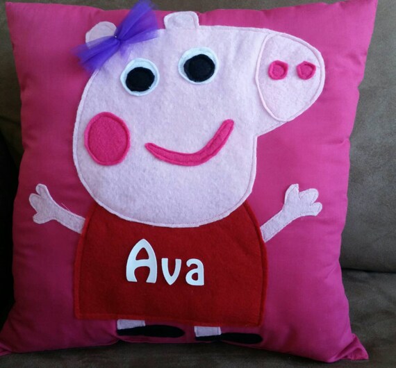 peppa pig cuddle pillow