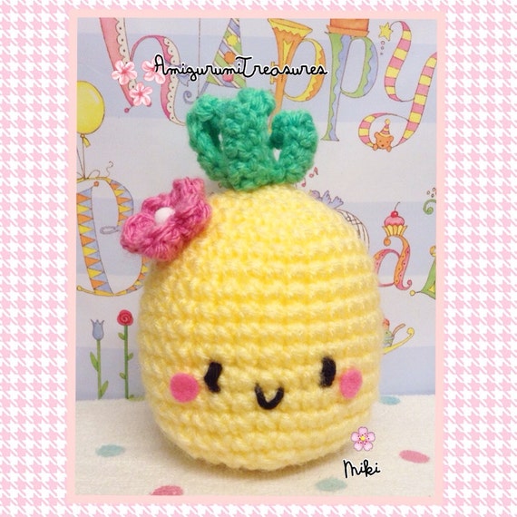 large pineapple plush