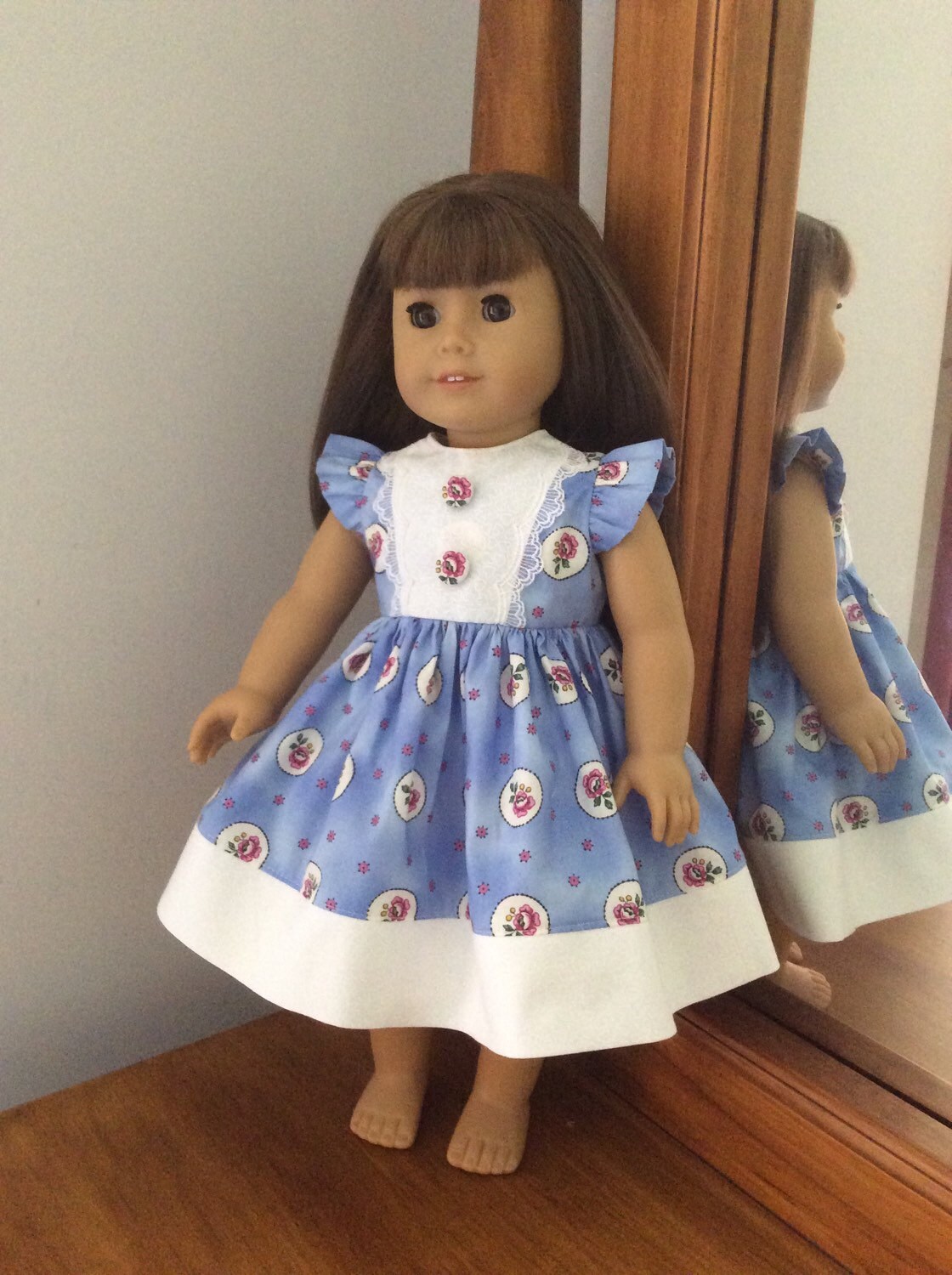American or Australian girl dolls dress fora special occasion