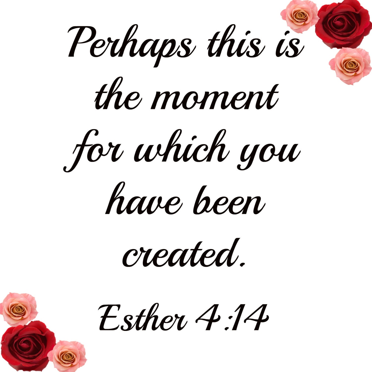 Esther 4:14 Printable