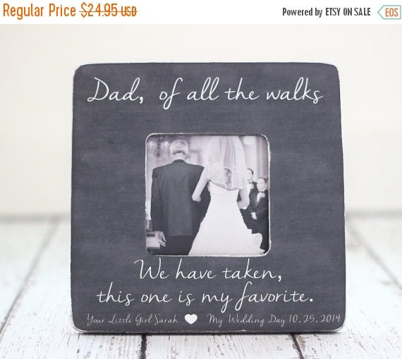 SALE Dad Wedding Thank You Gift Picture by